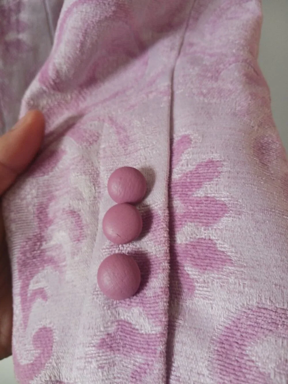 Marciano Pink Brocade Blazer Jacket - Picture 9 of 11